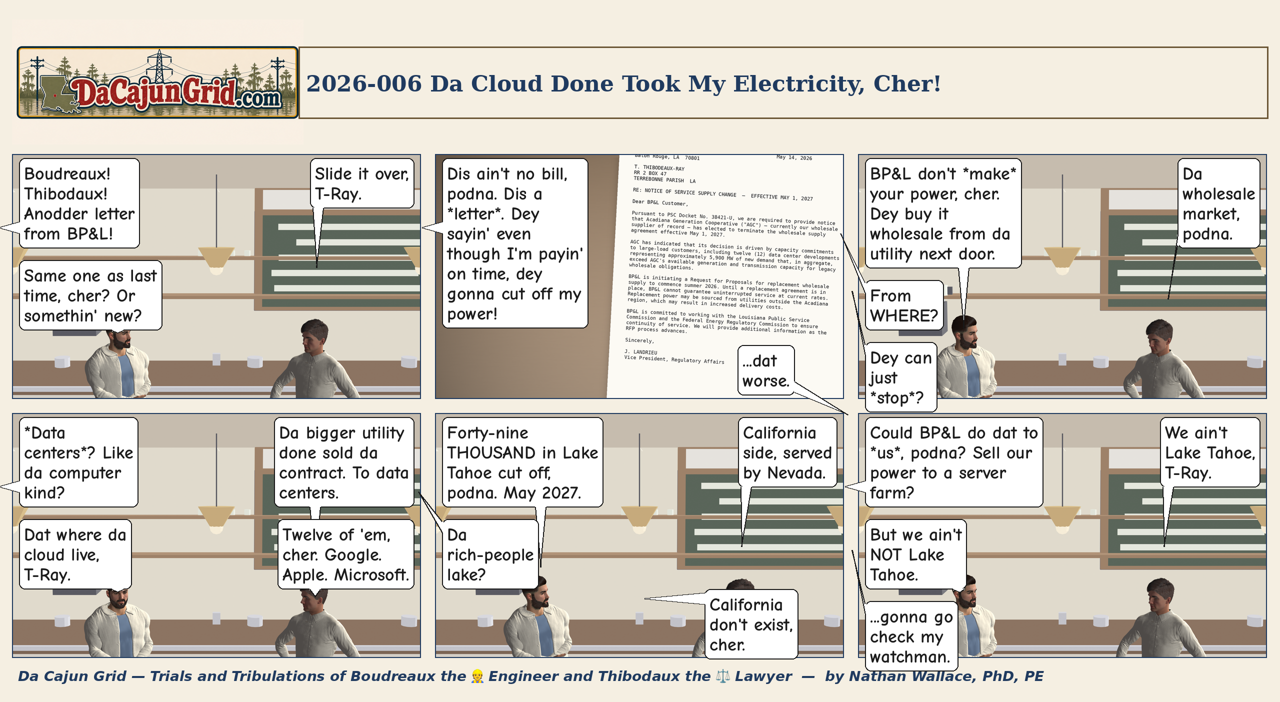 Episode 006 — Da Cloud Done Took My Electricity, Cher!